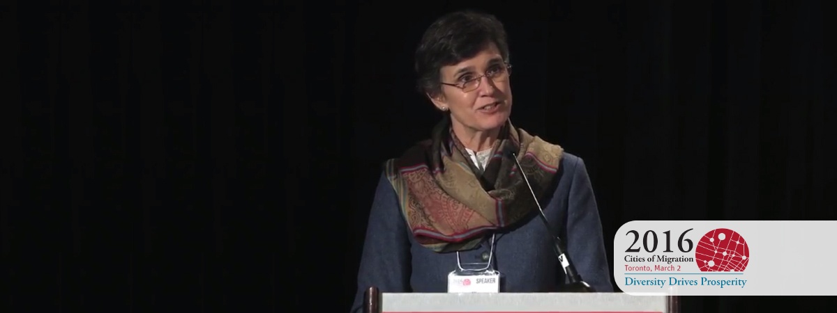 Jill Helke: Migrants and Cities — New Partnerships to Manage Mobility